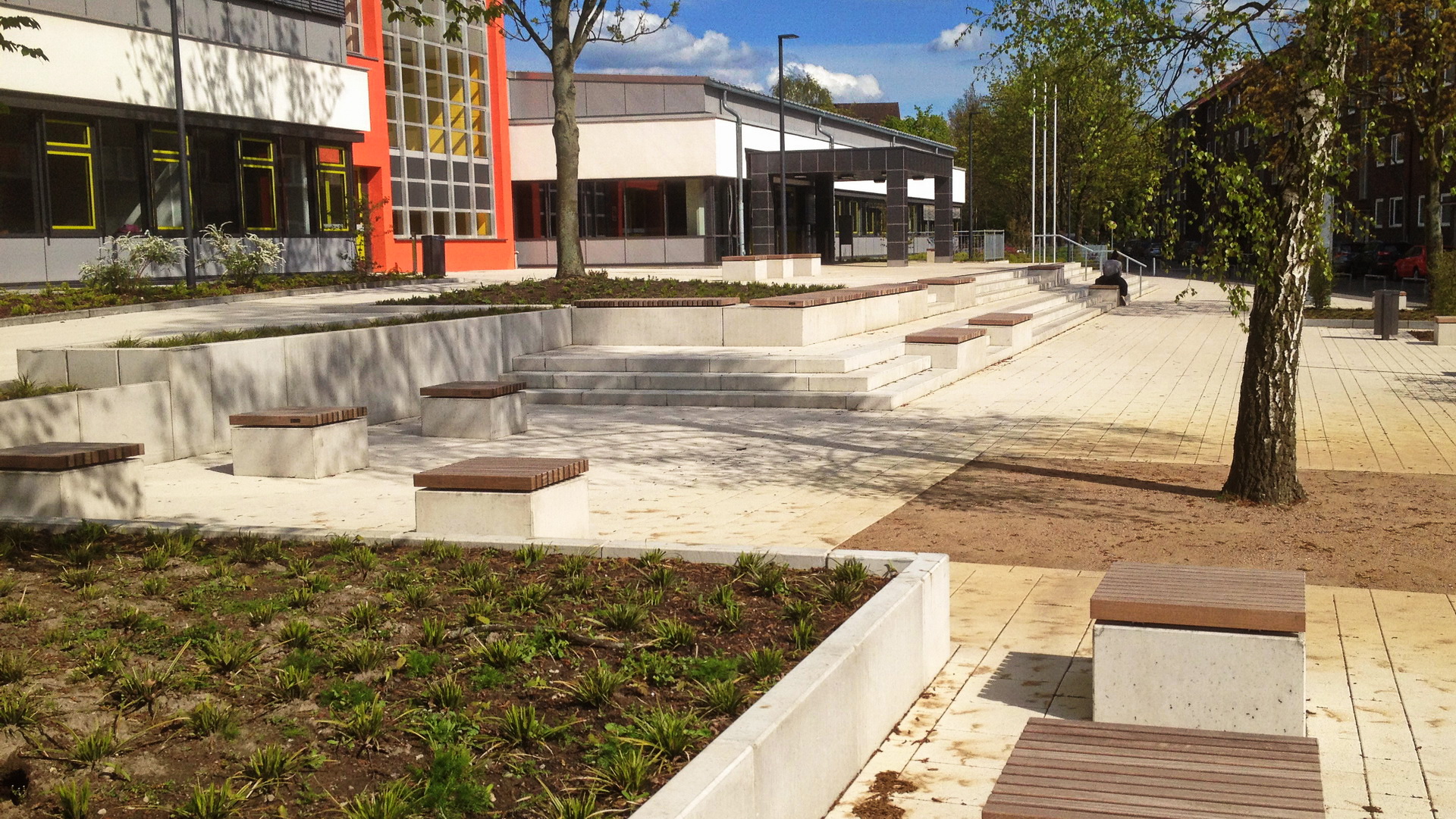 Stadtteilschule Snitgerreihe - Hamburg Horn - Metzger Freiraumplanung GmbH